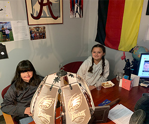 two female students