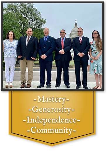 Mastery, Generosity, Independence, Community